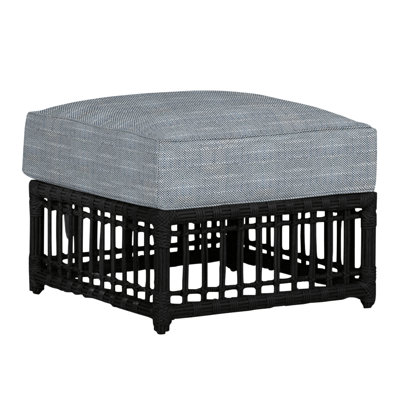 Newport Outdoor Ottoman with Cushion