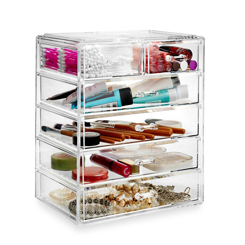 6-Drawer Acrylic Makeup Organizer
