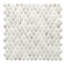 Carreau de mosaïque en verre 1 po x 1 po Eterna Penny-131483569