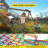 VEVOR Climbing Cargo Net Playground Climbing Cargo Net 14.8 x 10.5 ft Rainbow