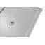 Base de douche en acrylique blanc mat avec drain central 48 po x 36 po Streamline-118934448-118934449