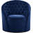 Alessio Velvet Upholstered Swivel Barrel Chair-817583556