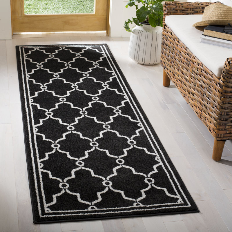 Arisbel Performance Geometric Rug, Runner 2'3" x 7'