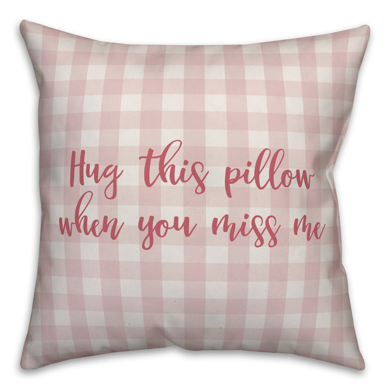  Coussin Hug, Coussin décoratif, Rose