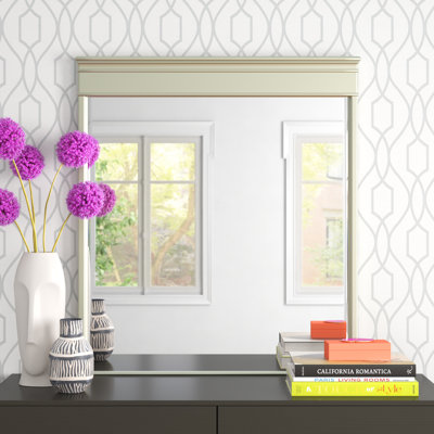 Adrianna Engineered Wood Flat Wall Mirror