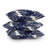Cocoon Design Tropical blue palms Throw Pillow-113644836