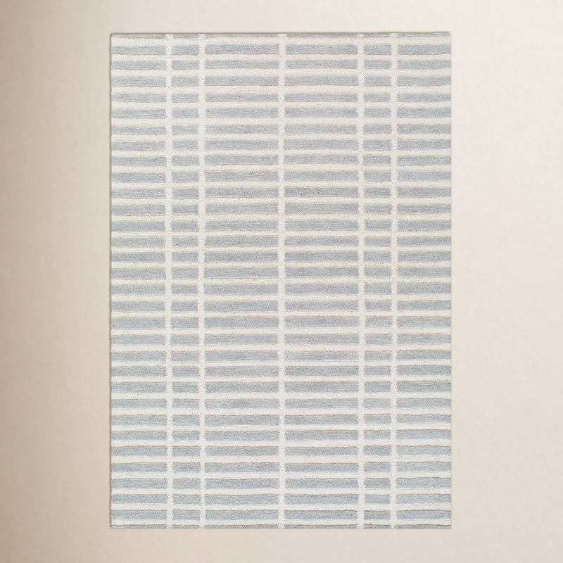 Wright Handmade Rug, Rectangle 5' x 7'6"