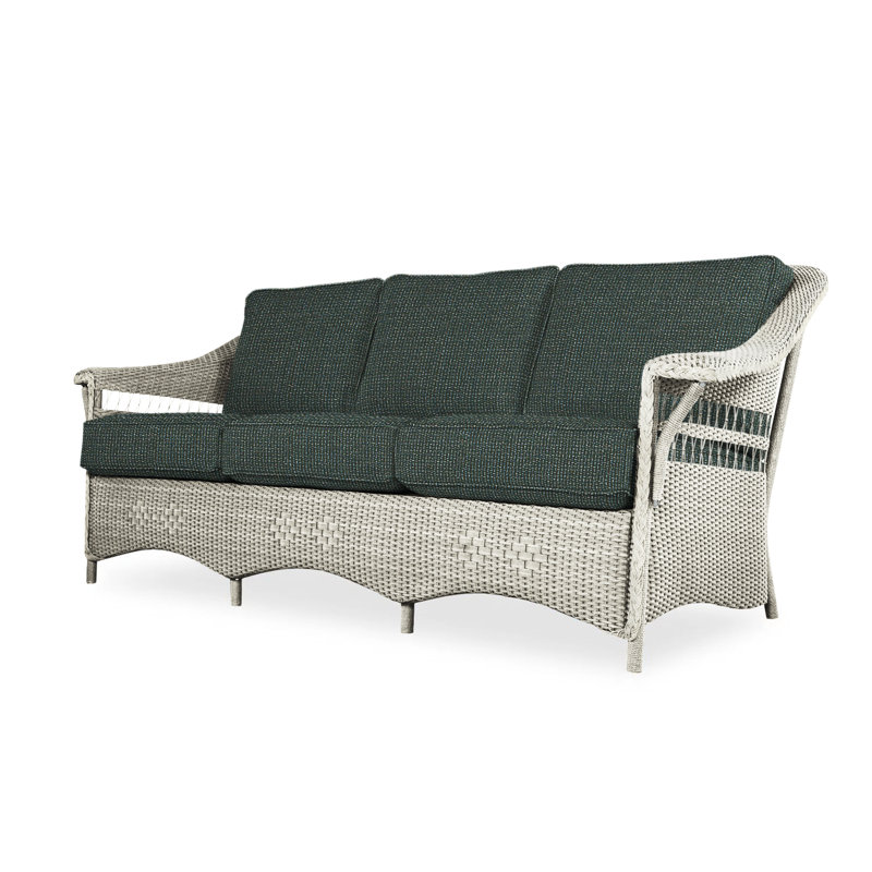 Nantucket Outdoor 3 - Seat Patio Sofa, Charlotte Sparrow, Linen