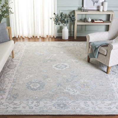 Ebony Hand Tufted Wool Pile Oriental Rug