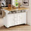 142.5 cm W Kitchen Island with Top-126648745