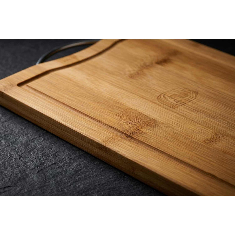 Heavy Duty Bamboo Cutting Board, 12" x 8"