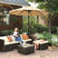 Caryle 270cm Balcony Parasol