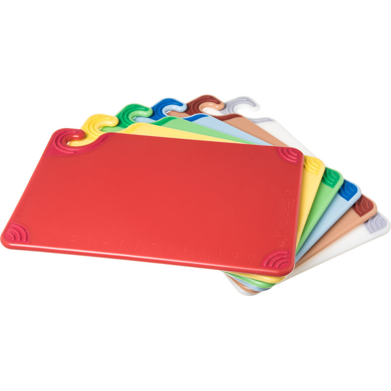 Ensemble de planche à découper 15 po x 20 po x 0,5 po Saf-T-Grip, L 12 po x L 18 po