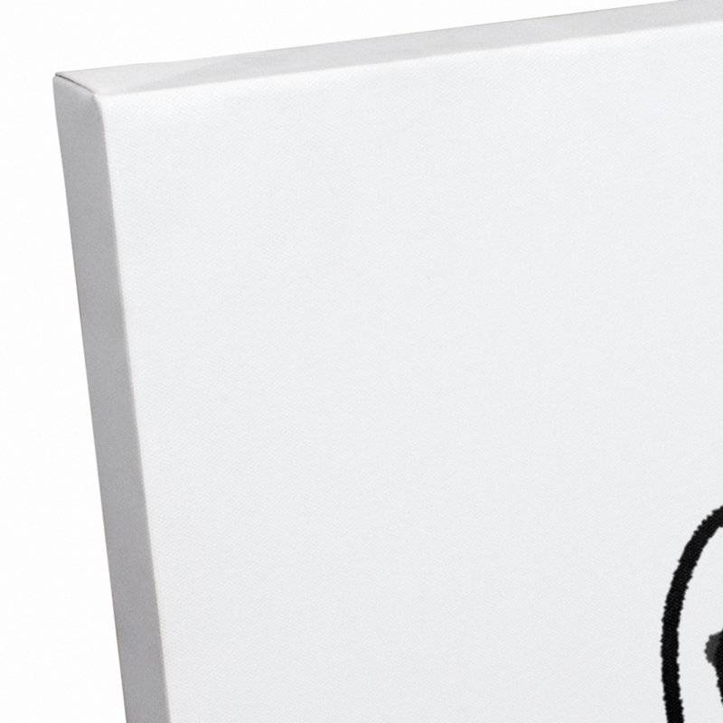 Art sur toile panda superstar Spears, H 30 po x l 24 po x P 1,25 po, Toile tendue