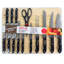 Ensemble de 15 couteaux assortis Wildcraft de Gibson Home