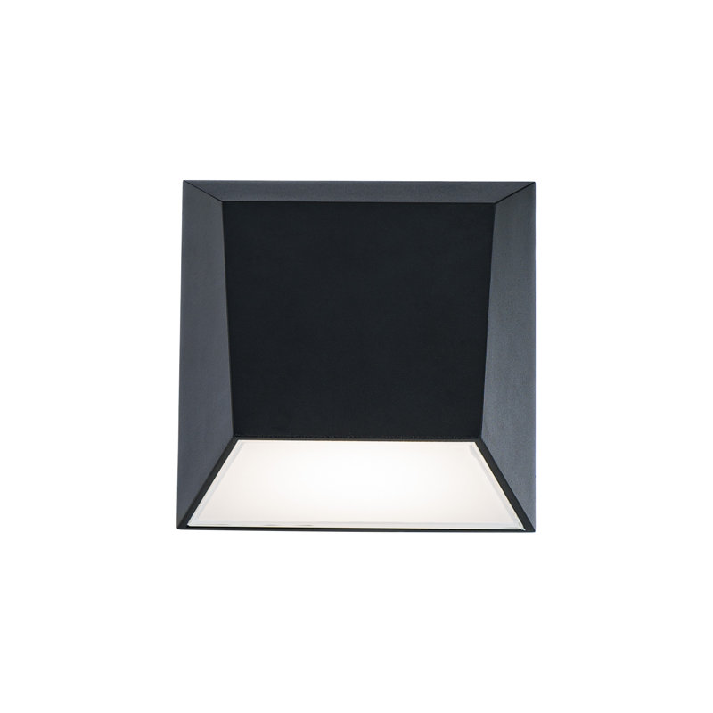 LED Wall Light, Black, 3000K