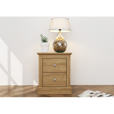 Devon 45.9cm W Manufactured Wood Bedside Table