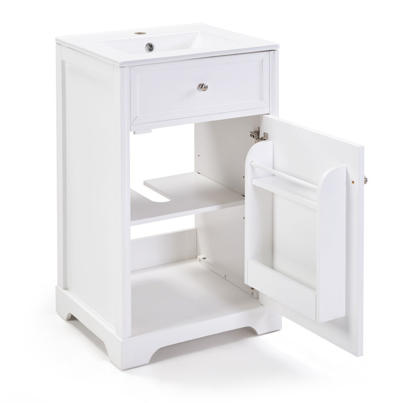 Meuble-lavabo 20 po avec lavabo Pelaga