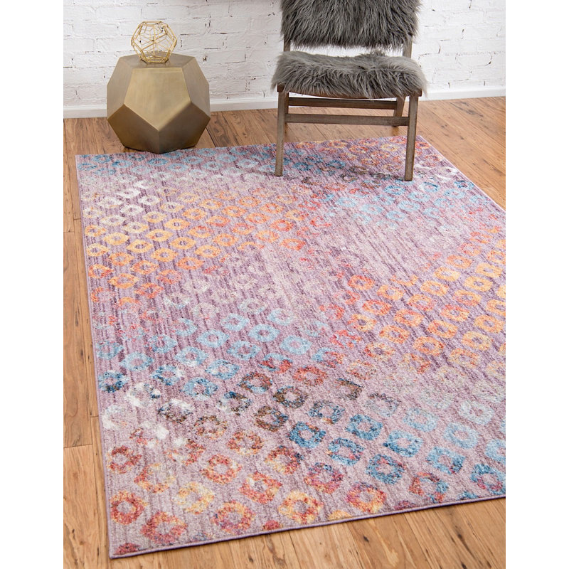 Corvena Abstract Indoor Rug, Rectangle 7' x 10'