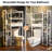 Over toilet storage rack with 2 drawers - 7 tier bathroom organizer for toilet-318747689
