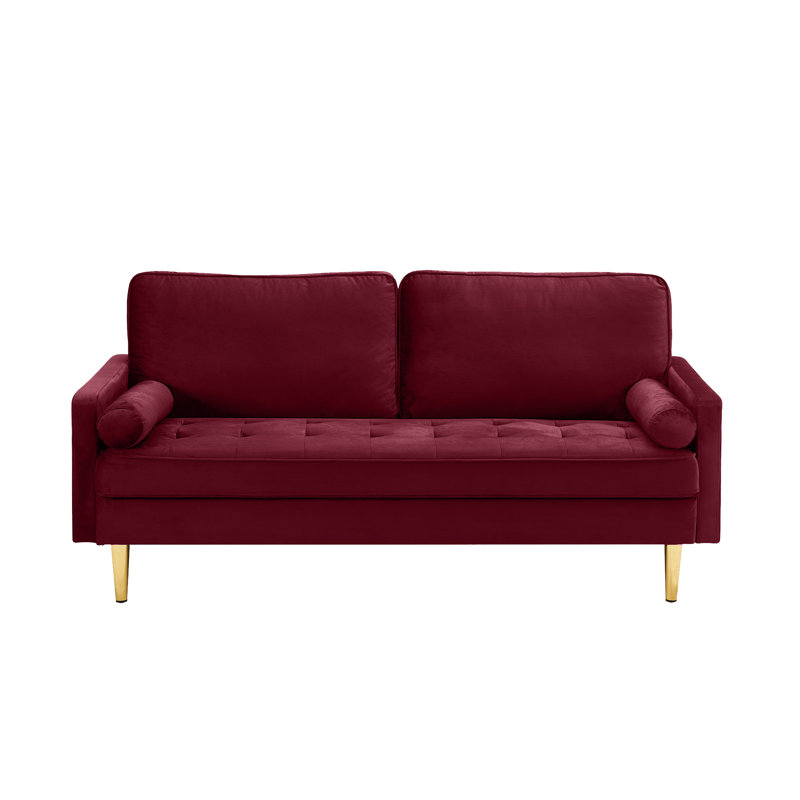 Luxueux canapé en velours avec mousse haute densité et structure en bois de pin durable, pour plus de confort et de style dans n'importe quel salon