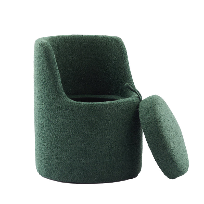 Tabouret de coiffeuse Yosef, Vert