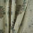 Gray Floral Block Print Handcrafted Plated Linen Curtain Uses for Door, Window Swadesh-107418206