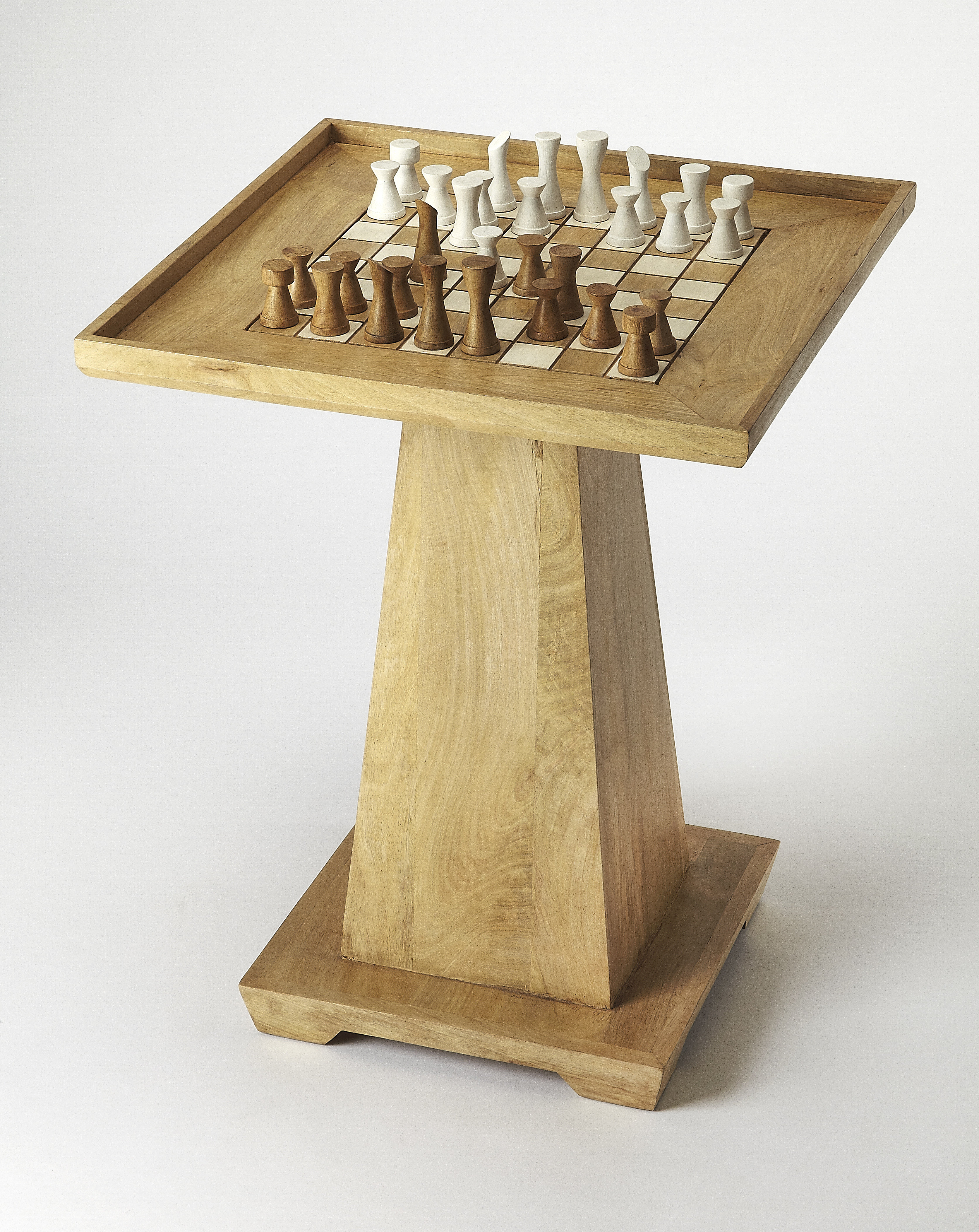 Custom Chess Set and Game Table