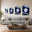 Décoration murale des Maple Leafs de Toronto (NHL)-2141103272-2141103274-2141103275