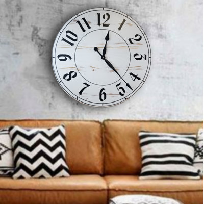 Beaminster Wood Wall Clock