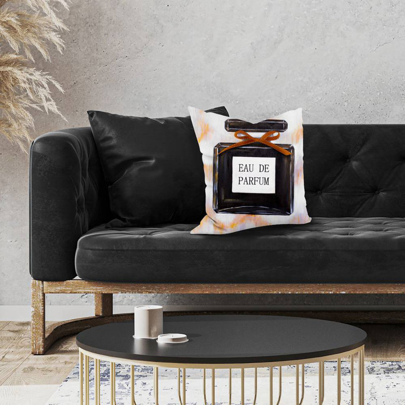 Perfume - 18"x18" Throw pillow - Poly twill - Print on demand