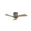 Plafonnier encastré blanc standard 36 po avec 3 pales en bois massif et télécommande-455798538-455798543-455798532