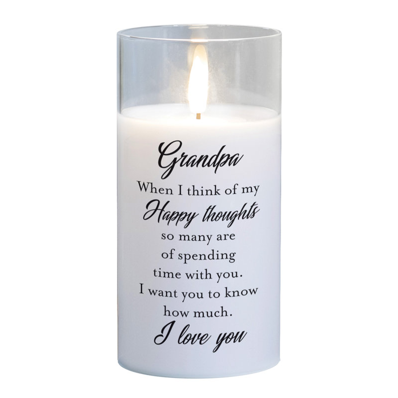 Bougie Grandpa When I LED