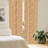 Geometric Semi-Sheer Rod Pocket Curtain Panels-45230245