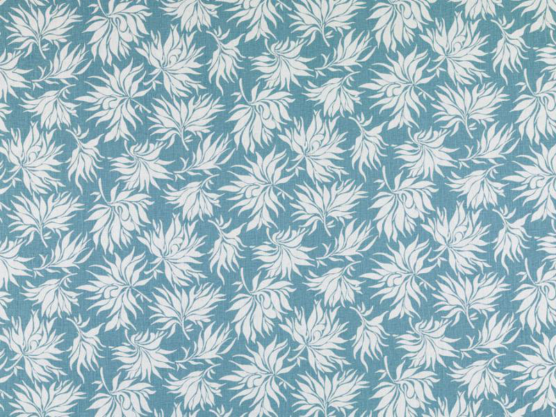 Bella Linen Fabric, Sea Green