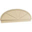 Fronton en uréthane Elliptical Signature, brun clair apprêté-102752112-113054387-113222579