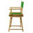 18" Folding Director Chair-19623332-19623320
