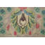 Tapis traditionnel rétro en laine à motif floral 7 x 10