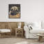Cadre flottant Pug Soulful Portrait, conception de George Dyachenko-758347933-758347932