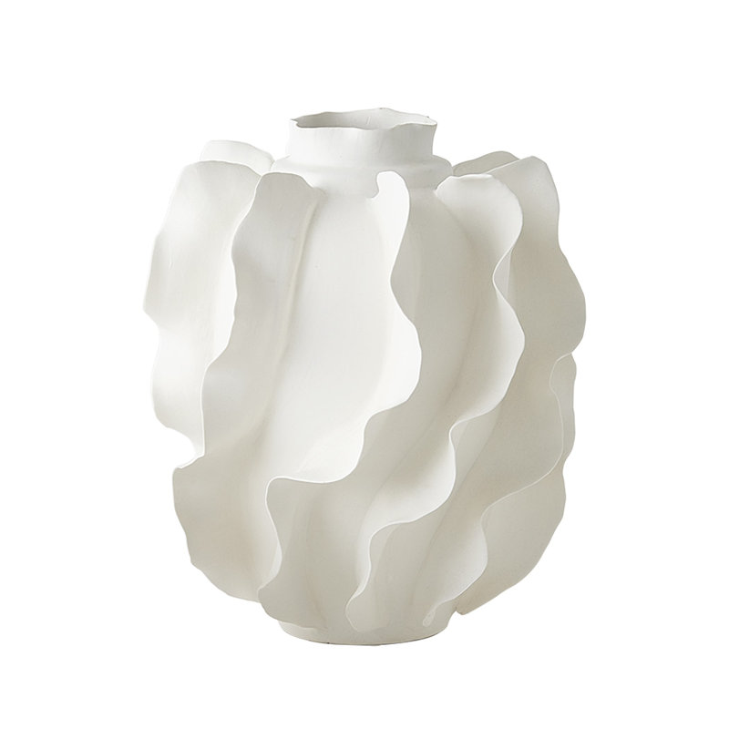 Vase Folios - blanc mat