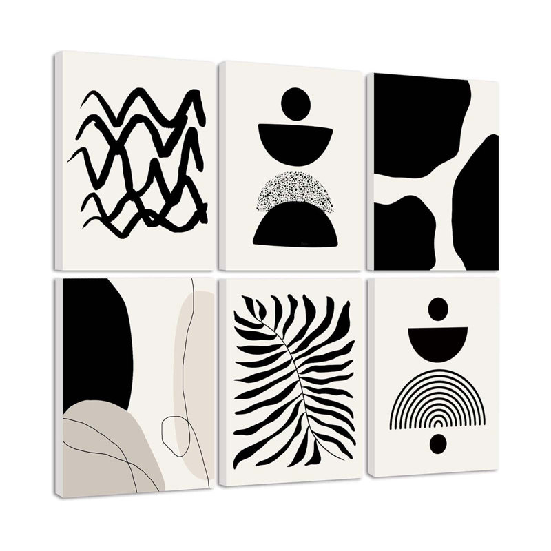 6 Piece Wrapped Canvas Print