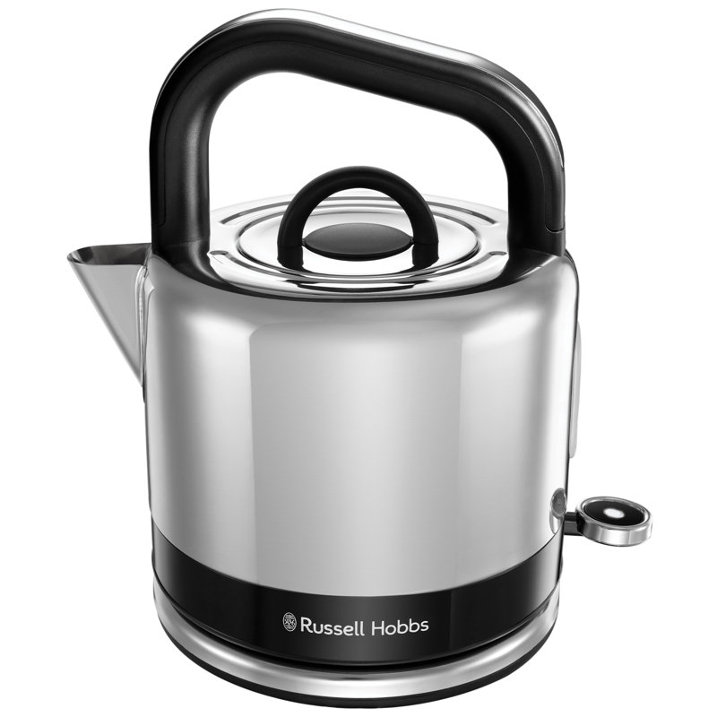 Russell Hobbs Distinctions Stainless Steel Kettle 1.5L, Black