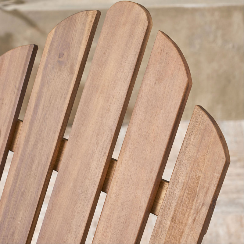 Chaise berçante Hollywood Adirondack, Marron foncé