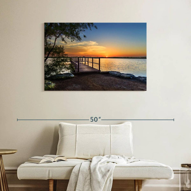 Aletra Lake Pier Sunset