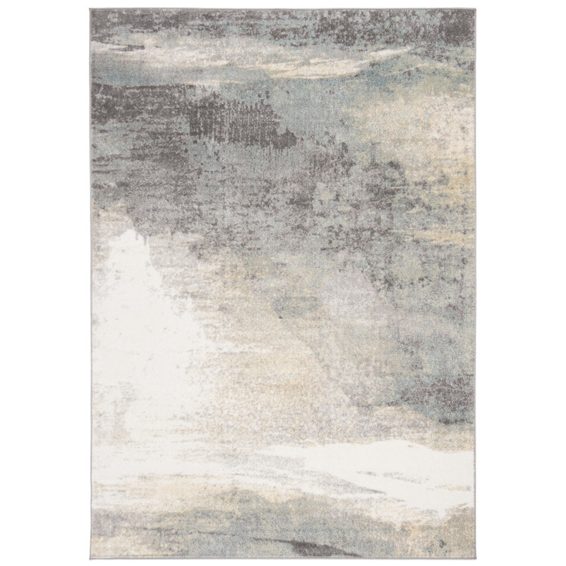 Genessys Performance Abstract Rug, Rectangle 8' x 10'