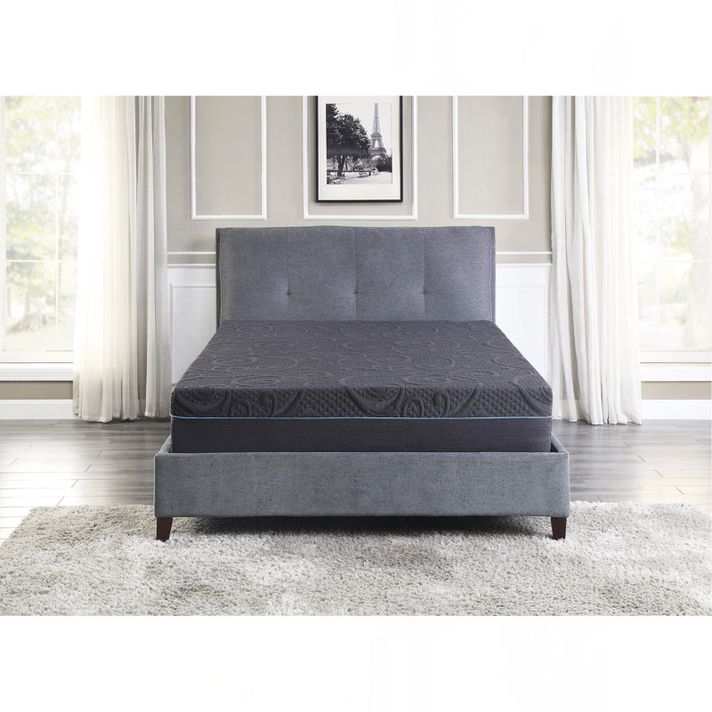 11Inch Mattress Green Tea Gel-Infused Memory Foam Mattress, Mattress In A Box, Queen