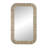 Rutgers Wood and Bone Inlay Rectangular Mirror