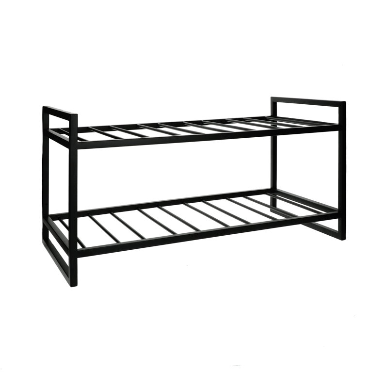 Bergin Tabletop Wine Bottle Rack in Black