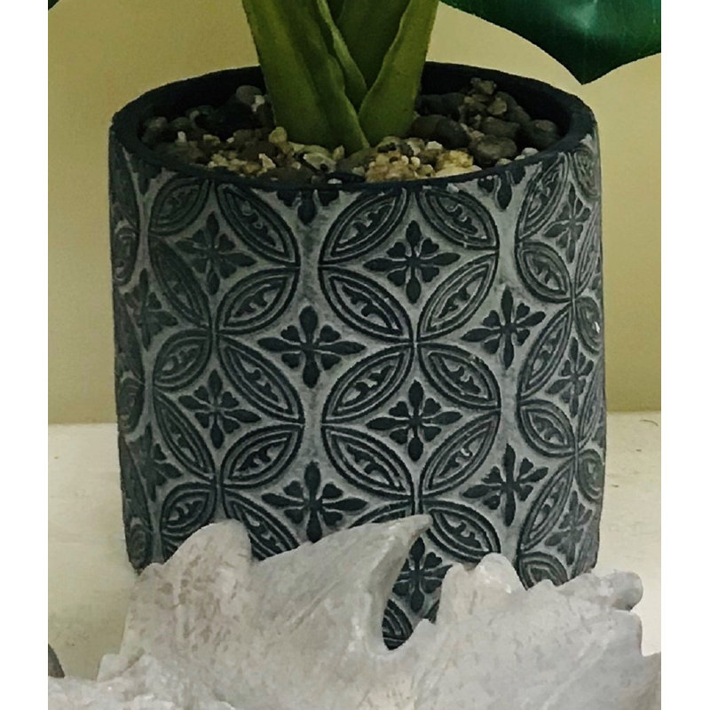 Plante à feuillage artificiel 18 po en pot