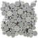 11.6"X11.6" Sparkly Glass And Stone Mosaic Tile